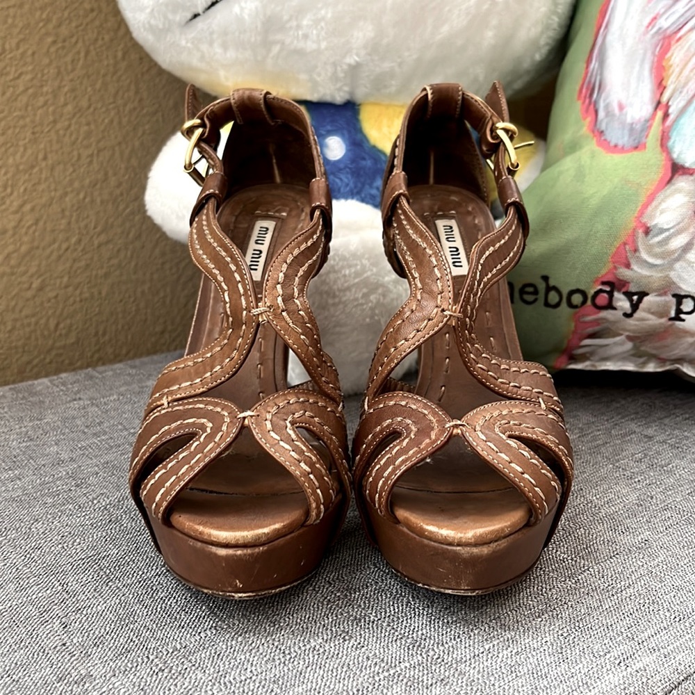 miu miu strappy heels